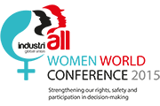Logo IndustriALL Women World Conference 2015