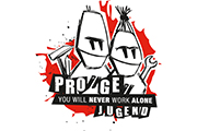 Logo PRO-GE Jugend: You will never work alone