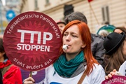 Demonstration gegen TTIP & Co.