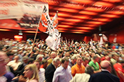 Rund 2.000 BetriebsrtInnen nahmen an der Konferenz am 29.09.2015 in der Stadthalle in Wien teil.