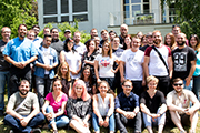 Die TeilnehmerInnen des Europäischen Jugendworkshops "Digitaler Wandel"